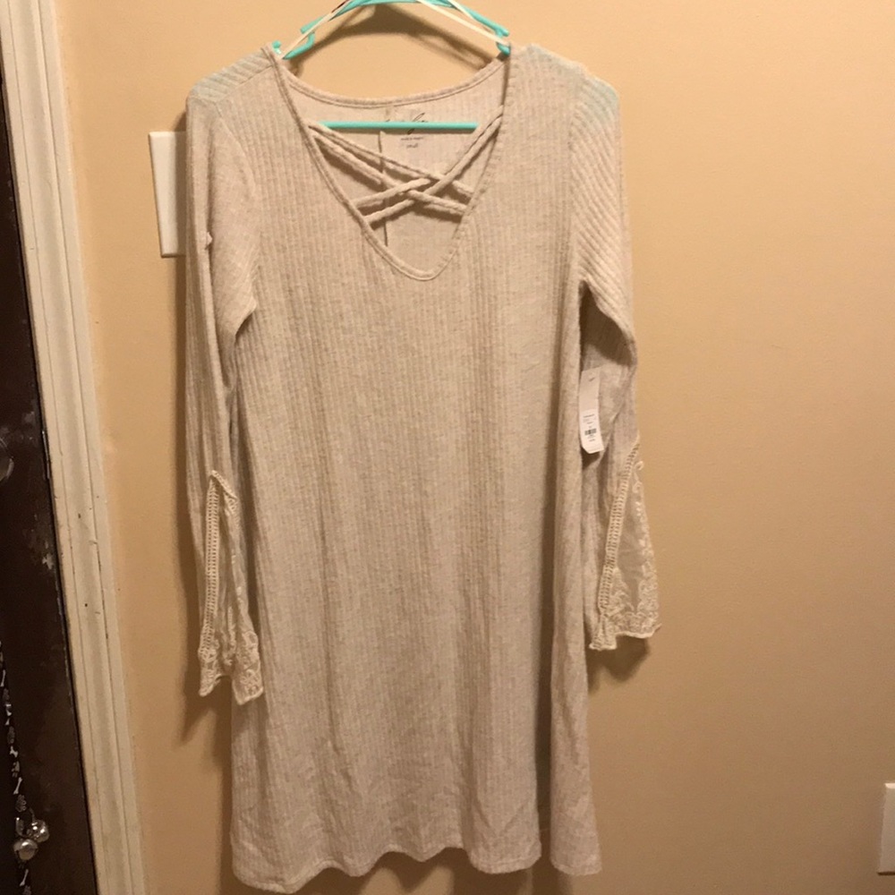 Francesca’s Heather Oat dress